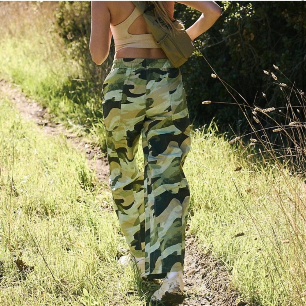 🆕 Free People Movement Stadium Pants, Green, Size Medium